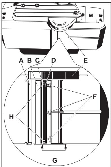 AEG H 500 - Changing the plane blade - 8