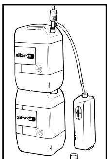 ZIBRO LASER FF 55 - Operating elements and lights - 6