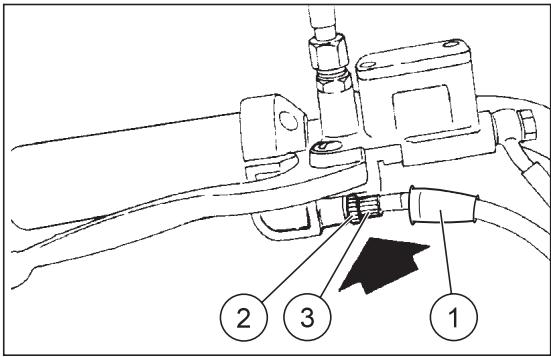 ZIBRO MX50 - ADJUSTING THE ACCELERATOR CONTROL (Fig. 58) - 1