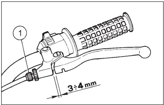 ZIBRO MX50 - CLUTCH ADJUSTMENT (Fig. 45-46) - 2