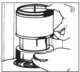 ZIBRO R102C - M ENSURE THAT THE HEATER IS OFF AND COMPLETELY COOL BEFORE STARTING TO REPLACE THE WICK. - 3