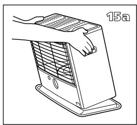ZIBRO R102C - M ENSURE THAT THE HEATER IS OFF AND COMPLETELY COOL BEFORE STARTING TO REPLACE THE WICK. - 19