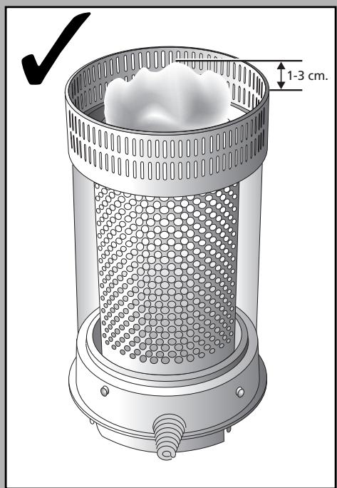 ZIBRO R18E - REplacement of the WICK - 18