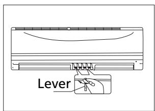 ZIBRO S 1225 - Adjusting the horizontal Air Flow Direction (up - down) - 1
