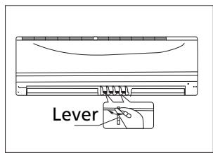 ZIBRO S 1266 - Adjusting the horizontal Air Flow Direction (up - down) - 1