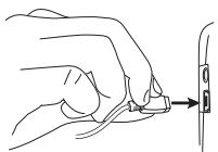 BLACKBERRY 7100V - Utilisation du chargeur de voyage - 1