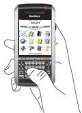 BLACKBERRY 7130G - Typing and editing - 1