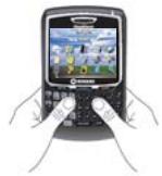 BLACKBERRY 8700R - Typing and editing - 1