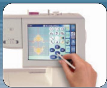 JANOME MC 11000 - Powerful Built-In Editing - 4