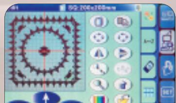 JANOME MC 11000 - Decorative Stitches As Embroidery - 1