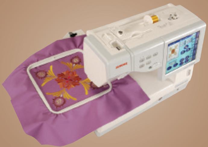 JANOME MC 11000 - Even larger back to front - 1