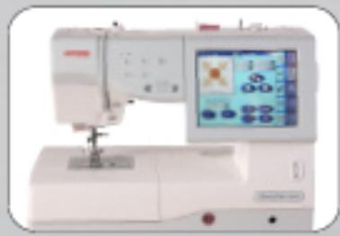 JANOME MC 11000 - Superior Data Transfer - 1