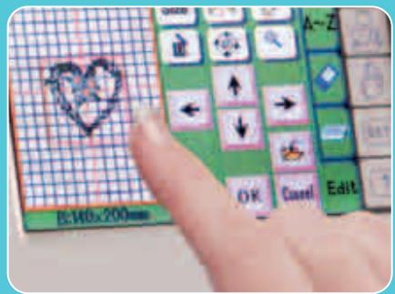 JANOME MC 9700 - A COLOR TOUCHSCREEN MAKES IT EASY - 1