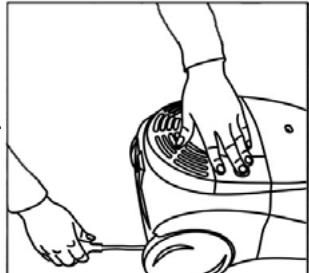 SUPPORTPLUS ASPIRATEUR SP-VAC09A-0026 - Eteindre l'appareil - 1