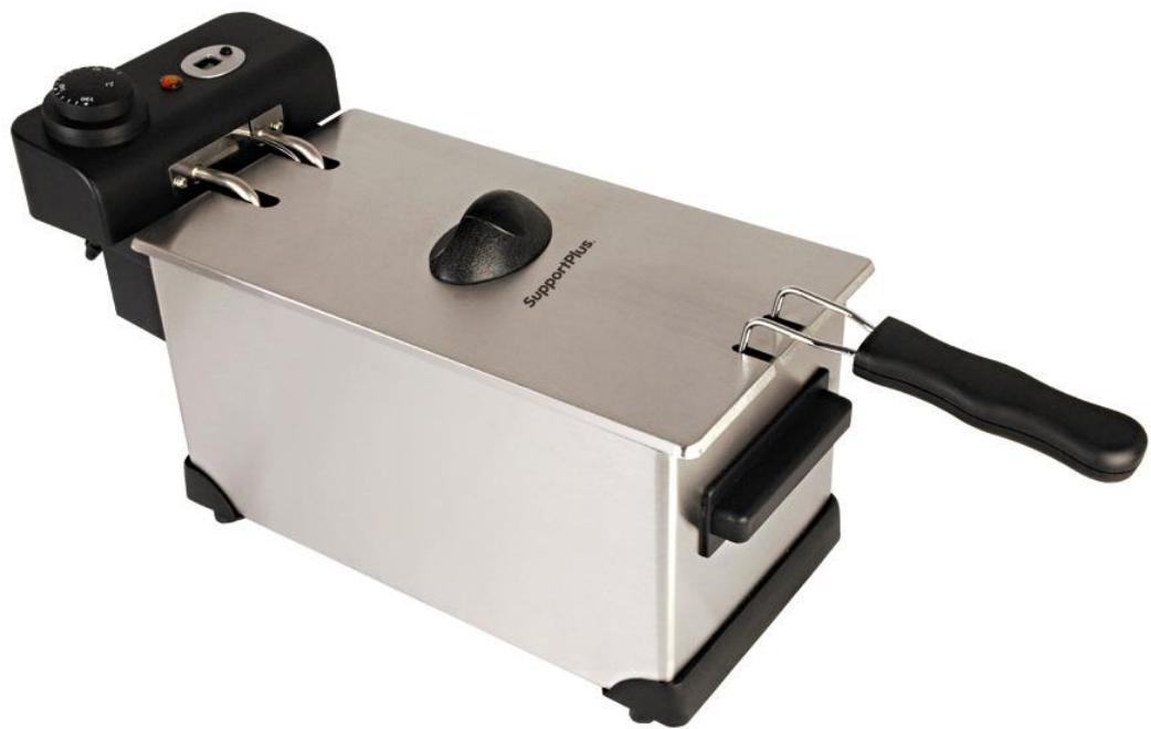 SUPPORTPLUS FRITEUSE EN ACIER SP-FRE-3.0L-E - Notice d'utilisation - 1