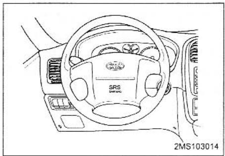 KIA MAGENTIS - STEERING WHEEL HORN - 1