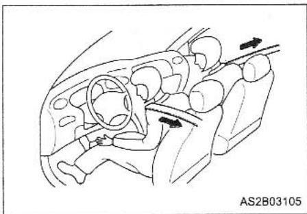 KIA MAGENTIS - SAFETY BELTS PRE-TENSIONER SEAT BELT - 1