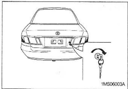 KIA MAGENTIS - TRUNKLID - 1