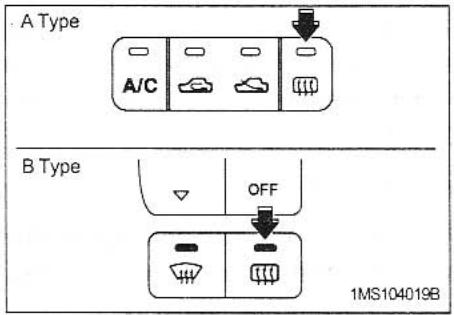 KIA MAGENTIS - REAR WINDOW DEFROSTER - 1