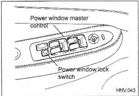 KIA MAGENTIS - POWER WINDOW LOCK SWITCH FEATURE - 1