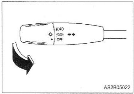 KIA MAGENTIS - FLASHING HEADLIGHTS - 1