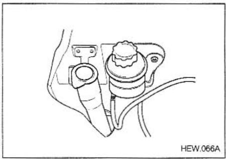 KIA MAGENTIS - CHECKING THE WASHER FLUID LEVEL - 1