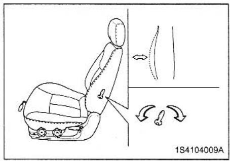 KIA MAGENTIS - ADJUSTING THE HEIGHT OF DRIVER'S SEAT CUSHION - 2
