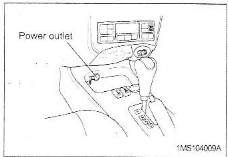 KIA MAGENTIS - POWER OUTLET - 1