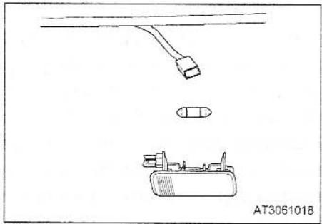 KIA MAGENTIS - TRUNK ROOM LIGHT BULB REPLACEMENT (IF EQUIPPED) - 1