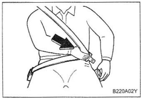 KIA MAGENTIS - REAR LAP/SHOULDER BELT(REAR CENTER SEAT) - 2