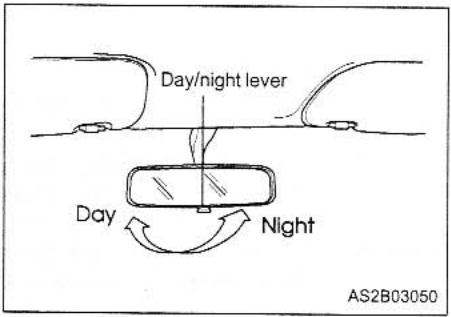 KIA MAGENTIS - DAY/NIGHT REARVIEW MIRROR - 1