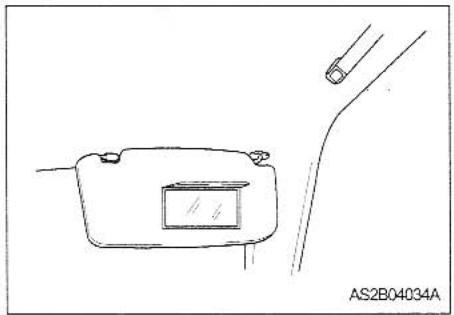 KIA MAGENTIS - Vanity Mirror (IF EQUIPPED) - 1