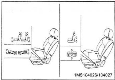 KIA MAGENTIS - SEAT CUSHION HEIGHT ADJUSTMENT - 1