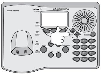 VTECH VT 20-2431 - NOTE: The Handset must be IN USE to adjust the volume - 3