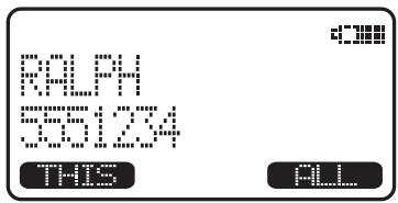 VTECH VT 20-2431 - To Delete a Number/Name: - 3