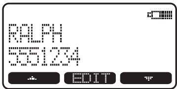 VTECH VT 20-2431 - To Delete a Number/Name: - 1