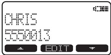 VTECH VT 20-2431 - To Edit a Number/Name - 1