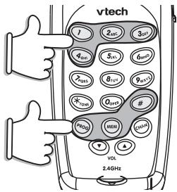 VTECH VT 2418 - Turning Off the Ringer - 4