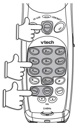 VTECH VT 2418 - The Page Feature - 2