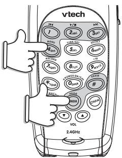 VTECH VT 2458 - Turning Off the Ringer - 4