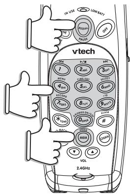 VTECH VT 2458 - To Change or Replace a Speed Dial Number - 2