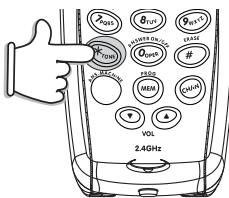 VTECH VT 2458 - Turning Off the Ringer - 3