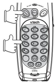 VTECH VT 2458 - Answering Calls - 2