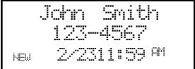 VTECH VT 2625 - Deleting Caller ID - 1