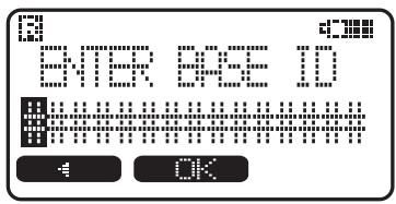 VTECH VT 2656 - Enter Base ID Code - 2