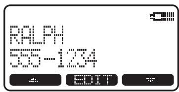VTECH VT 2656 - To Delete a Number/Name: - 1
