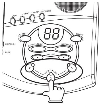 VTECH VT 2656 - Answering System Operation - 1