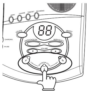 VTECH VT 2656 - Answering System Operation - 1