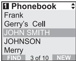 VTECH VT 5801 - Deleting Phonebook Entries - 6