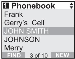 VTECH VT 5801 - Deleting Phonebook Entries - 2